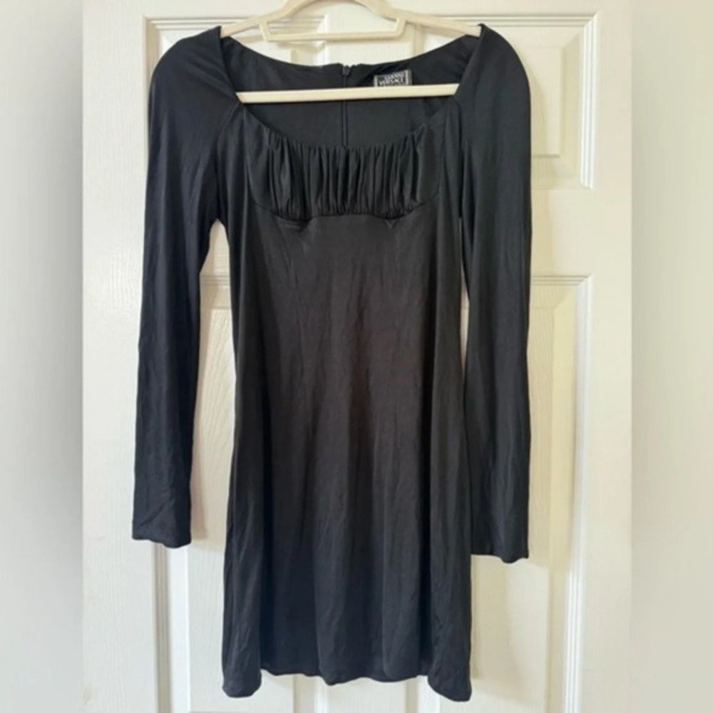 Gianni Versace silk jersey mini dress 1980’s size 38